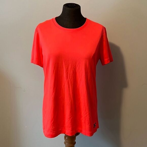 Under Armour Women's Neon Pink Performance T-Shirt - Picture 1 of 6